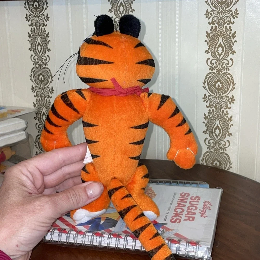 Vintage Set Kellog's Cereal Items | Hardcover Bound Notebooks & Tony Tiger Plush